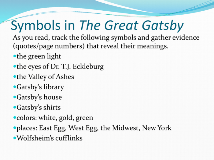 Gatsby chapter great summary ppt powerpoint presentation