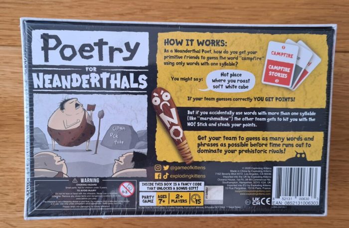 Poetry for neanderthals word generator