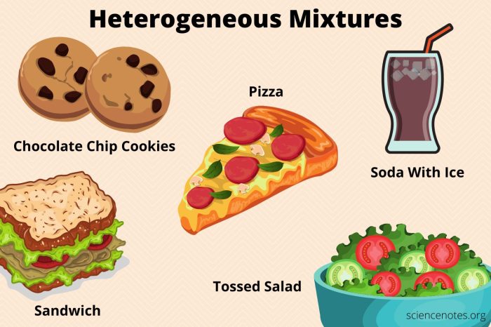 Is flat soda pop homogeneous or heterogeneous