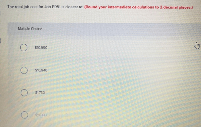 Job corporation costing uses order system overhead dehner predetermined plantwide single solved rate direct labor based hours cost following current